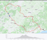 Sitges - plau de monleu 100 km